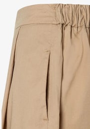 More & More Poplin Skirt Midi Naisten Chinohame 5183553 beige