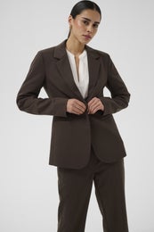 Kaffe KAsakura Blazer Naisten Blazer 10506684 ruskea