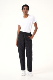 Kaffe KASeverina Quilted Pants Naisten Tikkihousut 10509583 100121 black deep