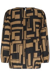 Kaffe KALorina Amber Blouse Naisten Pusero 10510737 konjakki