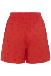 Kaffe KAfiona Shorts Naisten Shortsit 10511510 punainen