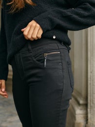 Mos Mosh MMCarla Naomi Deluxe Jeans Naisten Farkut 166410 musta