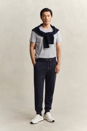 Gant Reg Shield Sweatpants Miesten Collegehousut 2009026 sininen