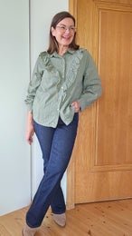 Marta Du Chateau Mdc Laurette Shirt Naisten Paitapusero 6843 military beige