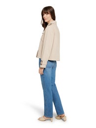 House Of Saki Rockandblue Serafina Jacket Naisten Lyhyt Trenssitakki 22996-1550 11500/classic beige