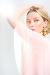 Joseph Ribkoff Chiffon Overlay Naisten Juhlamekko 261708 4475/petal pink