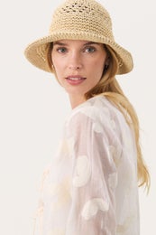 Part Two RuoPW Naisten Hattu 30309715 beige