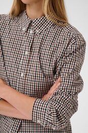 Part Two ChrestellaPW Shirt Naisten Paitapusero 30310817 305339/brown check
