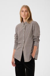 Part Two ChrestellaPW Shirt Naisten Paitapusero 30310817 305339/brown check