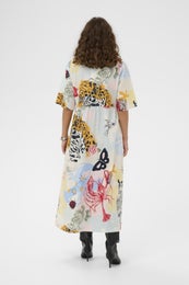 Culture CUAshmo Olena Dress Naisten Mekko 50112766 109058/blue/red animal