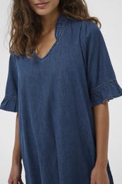 Culture CULava Arpa Dress Baisten Farkkumekko 50112802 500029/dark blue wash