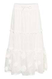 Culture CUDeena Skirt Naisten Hame 50113094 luonnonvalkoinen