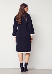 I Say Jena Knit Dress Naisten Neulemekko 57696 M41/ black w/cream