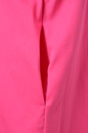 Milano Shirt Collar Dress With Half Placket And 1/2 Sleeve Naisten Mekko 95 2020 1439 pinkki