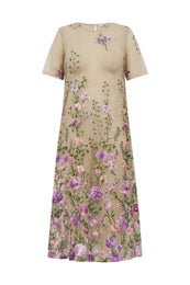 A-View Fuschia Midi Dress naisten Juhlamekko AV7086  vihre&auml;