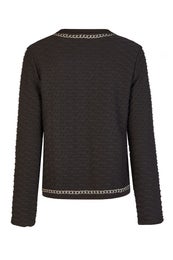 Barbara Lebek Shirt Jakke Liegend 77090052 3711 musta