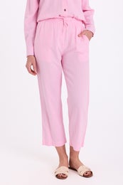 Freequent FQLava Ankle Pant Naisten Housut 124620 vaaleanpunainen