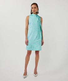 Esqualo Blouse Knot Detail Naisten Mekko SP26.14020 999/print