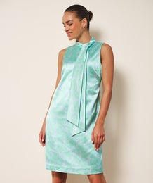 Esqualo Blouse Knot Detail Naisten Mekko SP26.14020 999/print