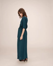 Grace & Mila Maud Naisten Mekko 1349 vihre&auml;/emeraude