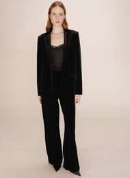 Grace & Mila Tofu Naisten Samettiblazer 16395 noir