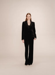 Grace & Mila Tofu Naisten Samettiblazer 16395 noir