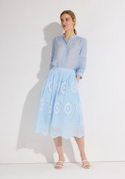 More & More Decorated Blouse Naisten Pusero 61032011 sininen