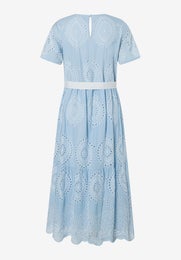 More & More Embroidered Long Dress 2351 Colour Contrast Lace 11 Naisten Mekko 61243090