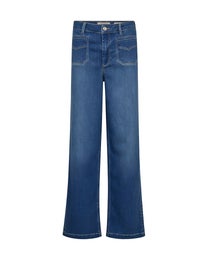 Mos Mosh Colette Deluxe Jeans Naisten Farkut 172370 493/mid blue