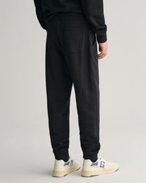 Gant Reg Shield Sweatpants Miesten Collegehousut 2009026 005 Black