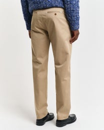 Gant Regular Twill Chinos Miesten Housut 1505222 248 dark khaki