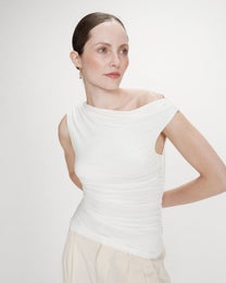 Grace&Mila Valley Naisten Toppi SS 2617080 luonnonvalkoinen