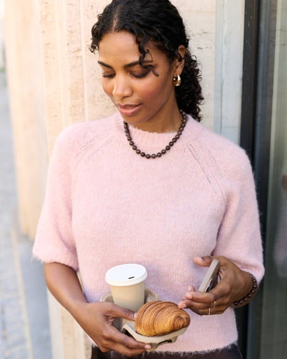 Kaffe KAemilie Cropped Knit Pullover Naisten Neule 10508162 kanerva