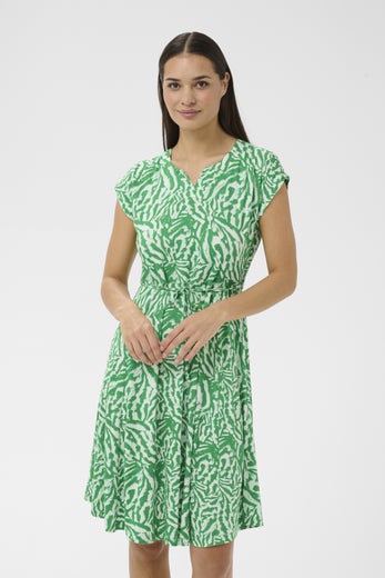 Kaffe KAbella Jersey Dress Naisten Mekko 10508466 vihre&auml;