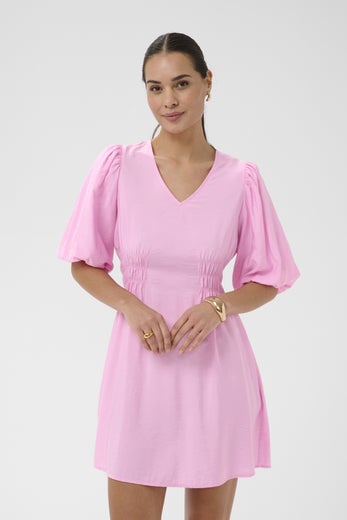 Kaffe KANeema Short Dress Naisten Mekko 10511491 152218/pink frosting