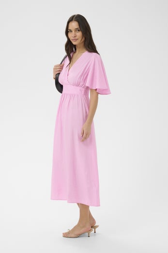 Kaffe KASirena Long Dress Naisten Mekko 10511648 pinkki