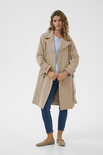 Cream CRDrookie Trenchcoat Naisten Trenssitakki 10614562 161213/savannah tan