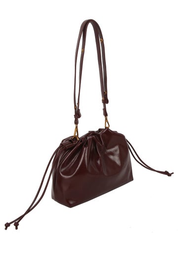 Hvisk Arcane Raw Naisten Laukku 2603 122 011900508 deep burgundy/viininpunainen