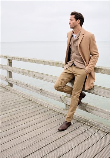 Alberto Lou All Year Regular Fit  Miesten Chinot 4927 1203 530/beige