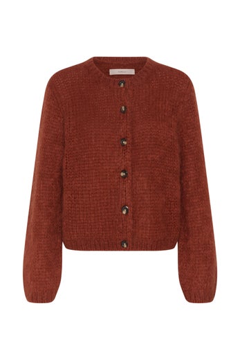 InWear JetraIW Cardigan Naisten Neuletakki 30109620 181442/red ochre