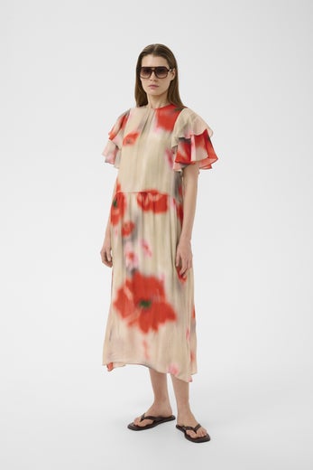 InWear ReaganIW Dress Naisten Mekko 30112513 900006692/large blurred poppies