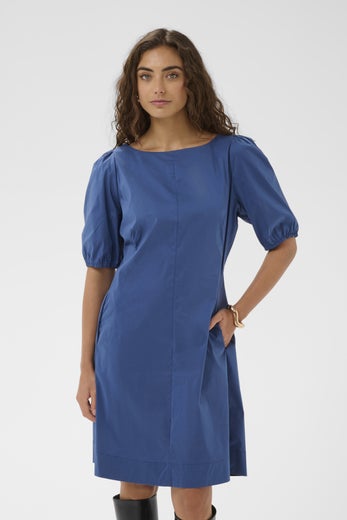 Culture CUNovi Antoinett Dress Naisten Mekko 50111902 sininen
