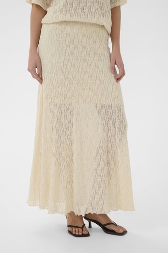 Culture CUKine Lace Skirt Naisten Pitsihame 50112950 120304/whitecap