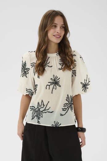 Culture CUBisera Blouse Naisten Pusero 50112976 141107/oyster grey