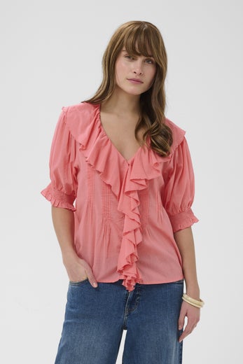Culture CUMusso Blouse Naisten Pusero 50113175 koralli