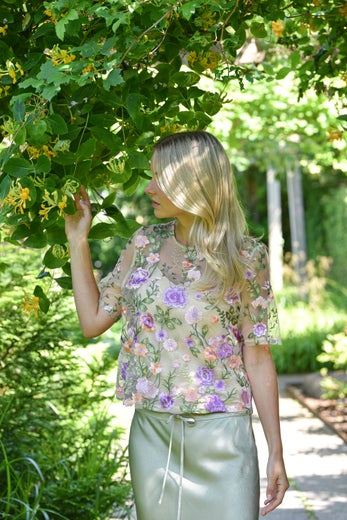 A-View Fuschia Blouse Naisten Pusero AV4881 vihreä