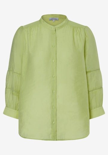 More & More Decorated Blouse Naisten Pusero 61032011 vihre&auml;