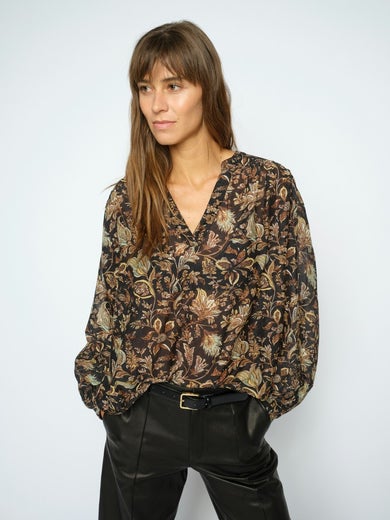 Mos Mosh MMTenca Fleura Blouse Naisten Pusero 182170 565/rosin