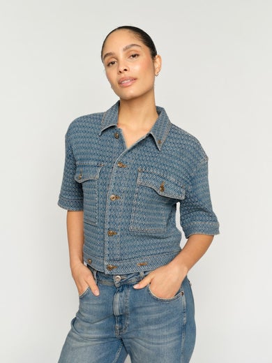 Mos Mosh MMEbba Bobble Jacket Naisten Lyhythihainen Jakku 176670 401/blue