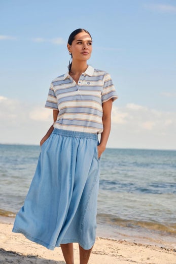 Jensen Viivi Skirt Naisten Farkkuhame 220475 14961 8812